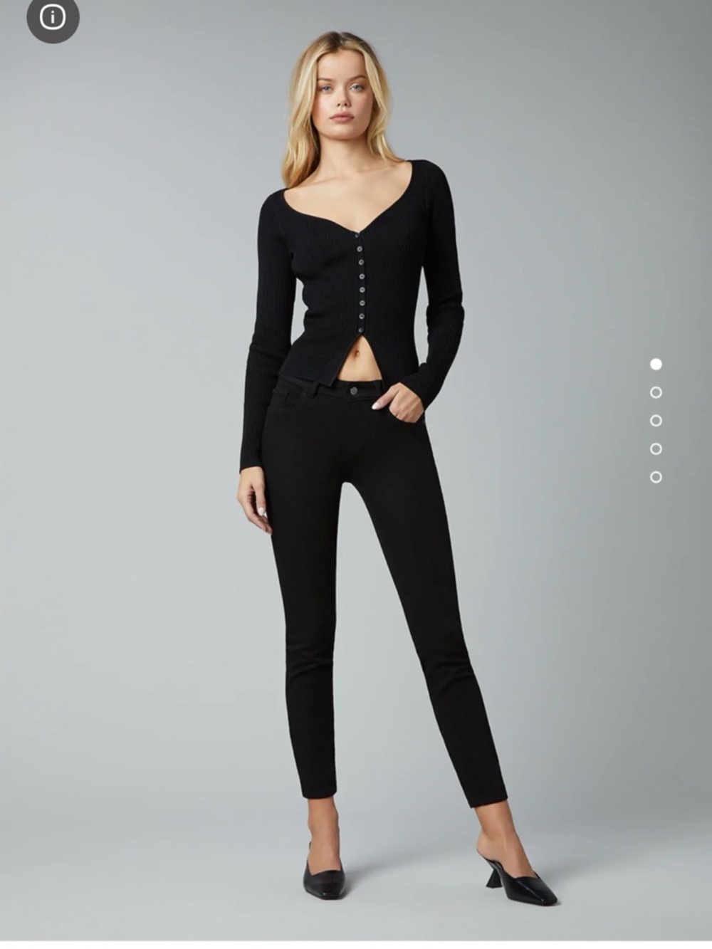 DL1961 - Rider instasculpt Women's Jeans (black) - 29